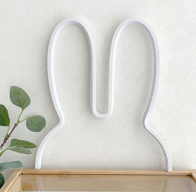 Bunny LED Night Light – Minimal Warm Glow Lamp
