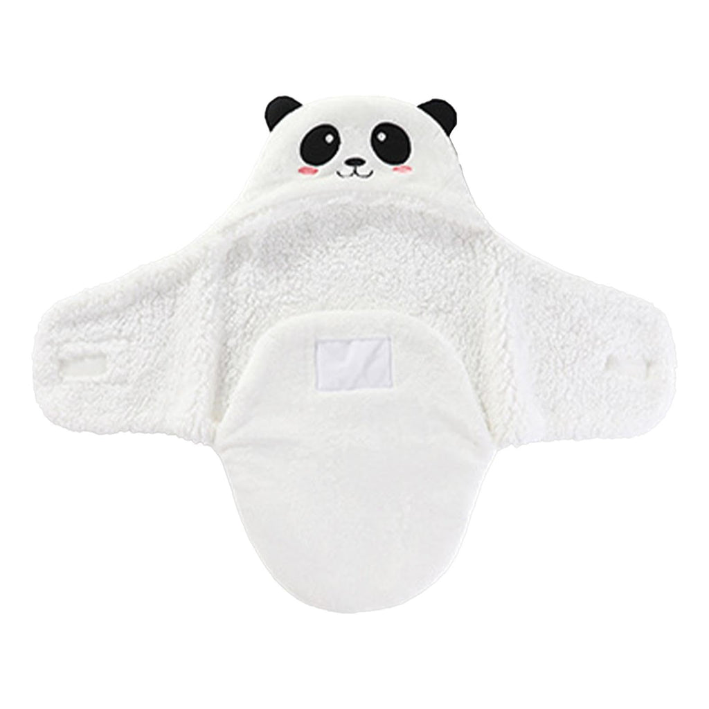 Baby Swaddle Blanket – Soft Cartoon Panda Wrap (0–12 Months)