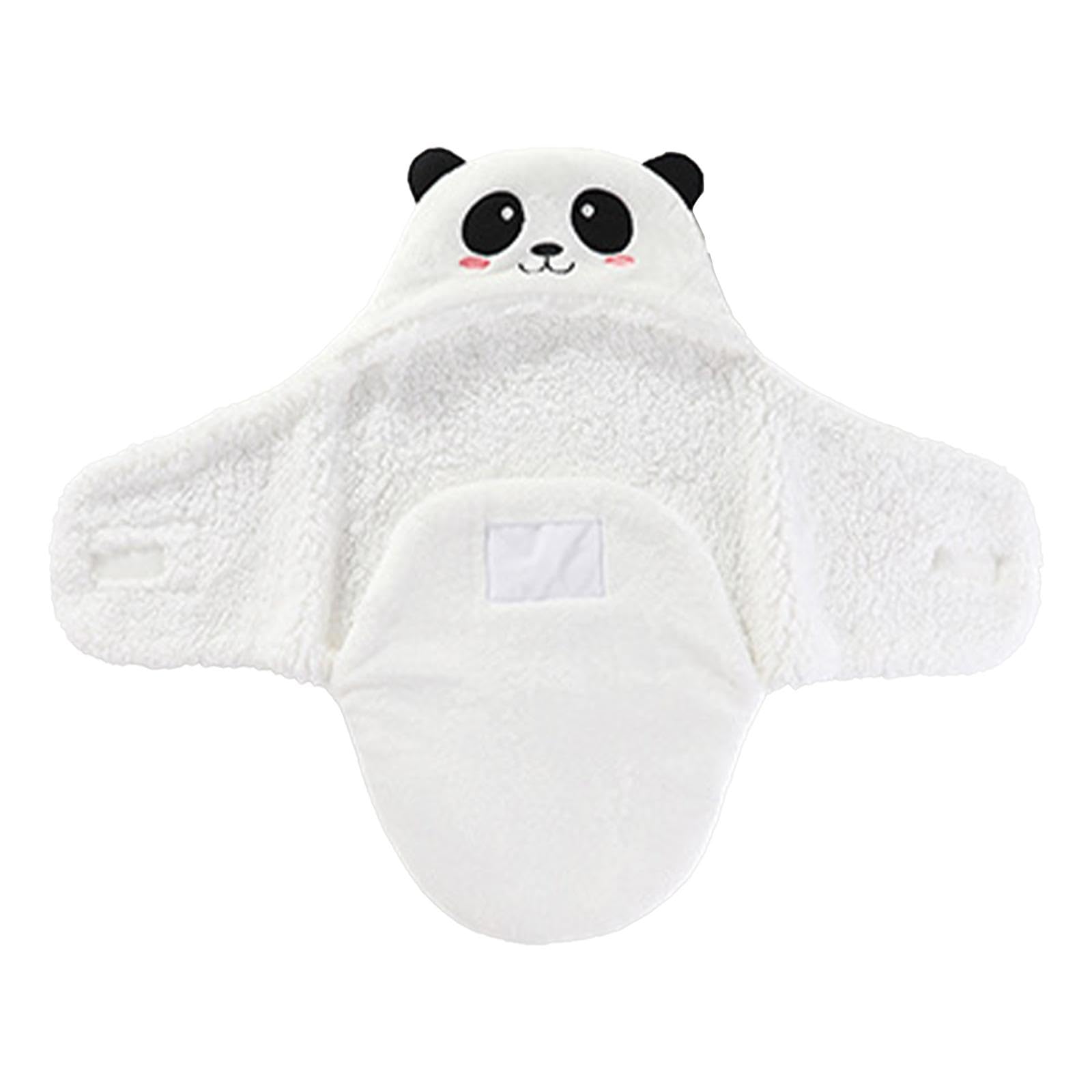 Baby Swaddle Blanket – Soft Cartoon Panda Wrap (0–12 Months)