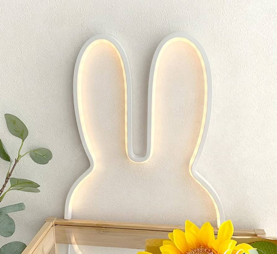 Bunny LED Night Light – Minimal Warm Glow Lamp
