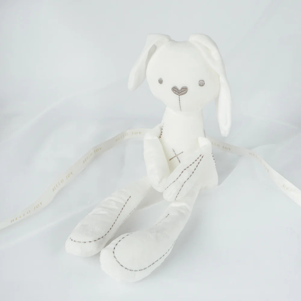 Soft Bunny Plush Toy – Gentle Cotton Doll for Babies & Kids