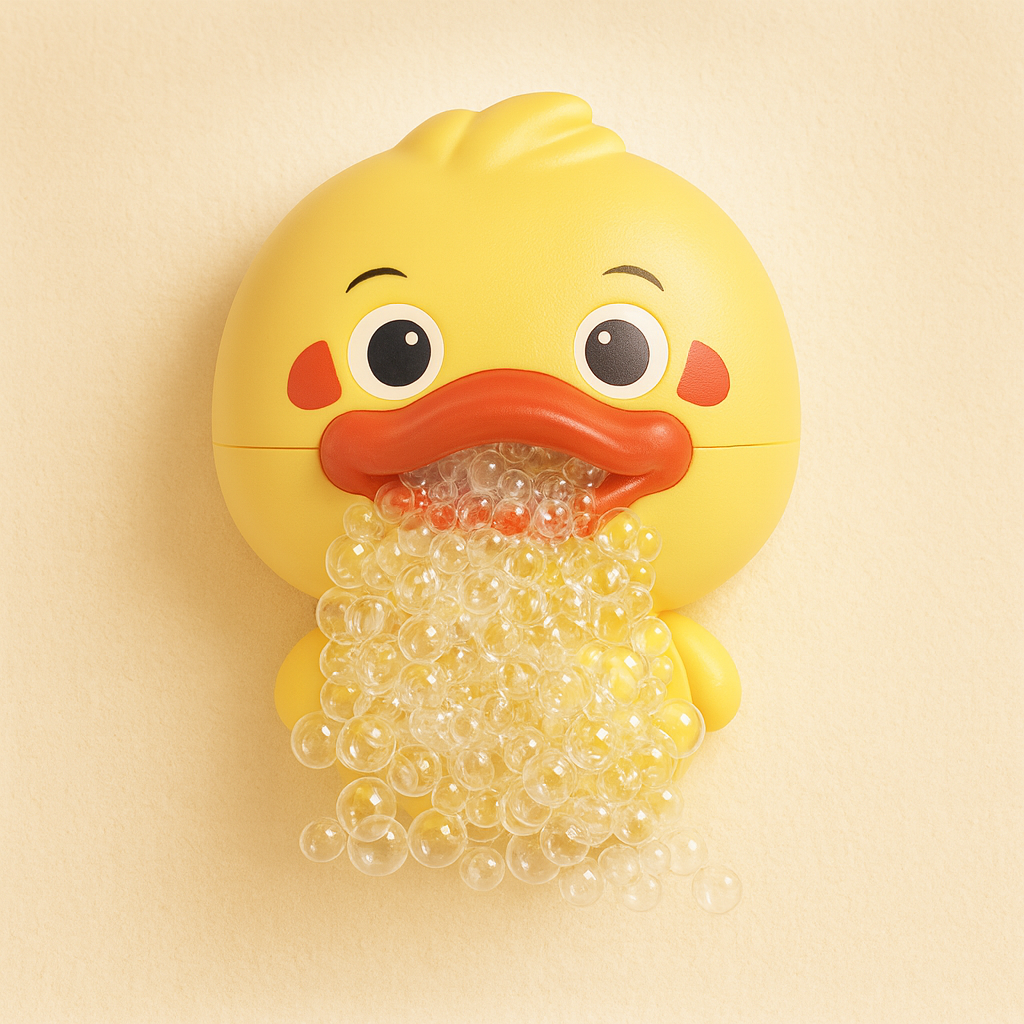 Bubble Duck – Musical Bath Toy with Soap Foam & Waterproof Design