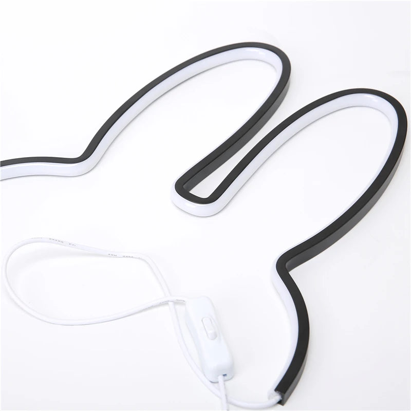 Bunny LED Night Light – Minimal Warm Glow Lamp