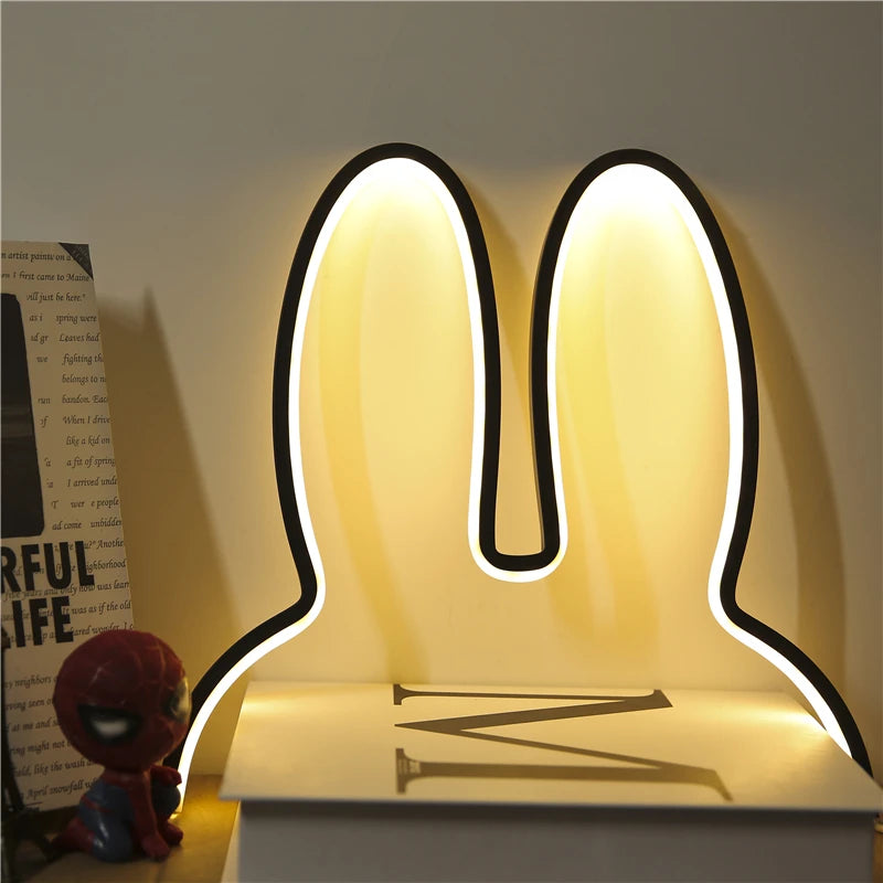 Bunny LED Night Light – Minimal Warm Glow Lamp
