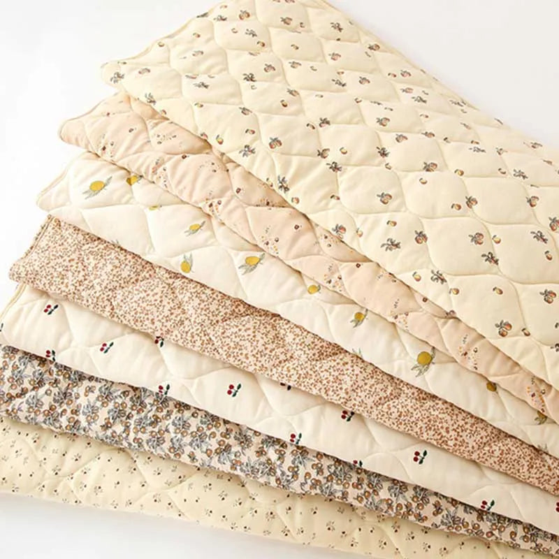 Soft Cotton Baby Mattress – Warm Printed Bedding Pad | 85×100cm Winter Comfor