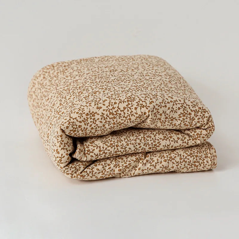 Soft Cotton Baby Mattress – Warm Printed Bedding Pad | 85×100cm Winter Comfor