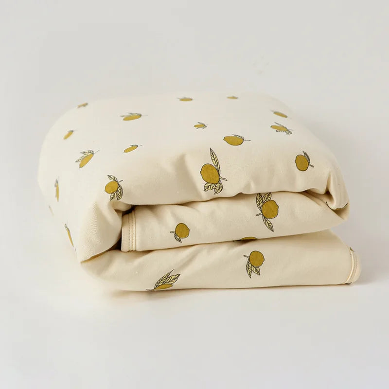 Soft Cotton Baby Mattress – Warm Printed Bedding Pad | 85×100cm Winter Comfor