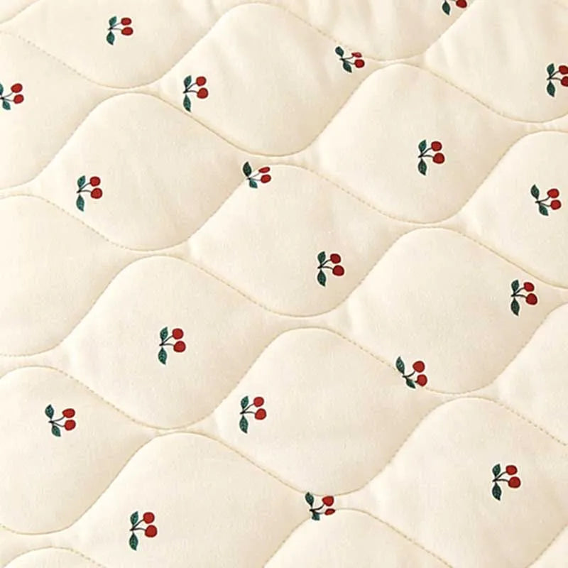 Soft Cotton Baby Mattress – Warm Printed Bedding Pad | 85×100cm Winter Comfor