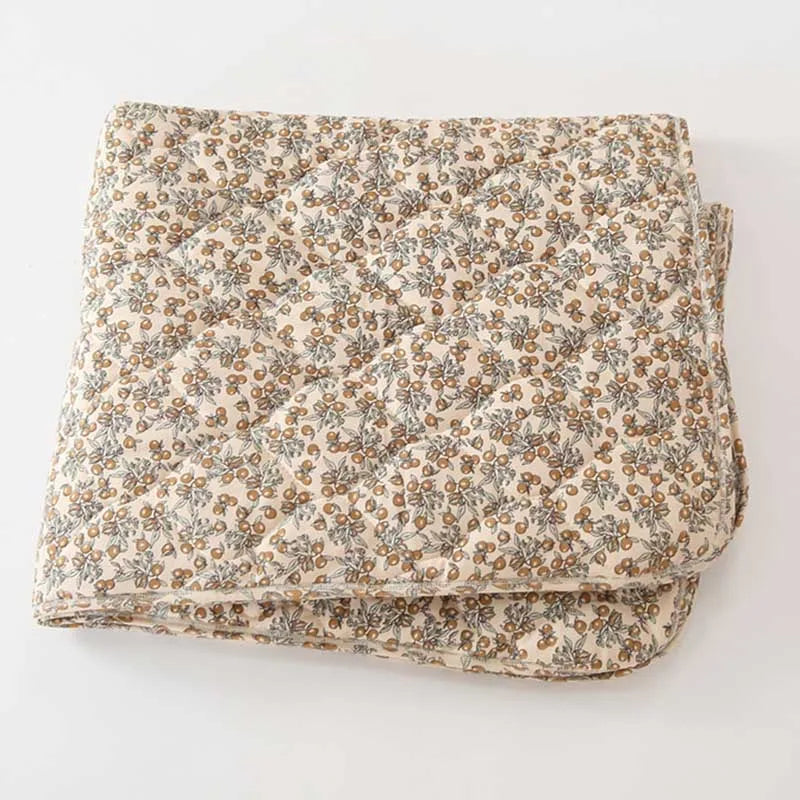 Soft Cotton Baby Mattress – Warm Printed Bedding Pad | 85×100cm Winter Comfor