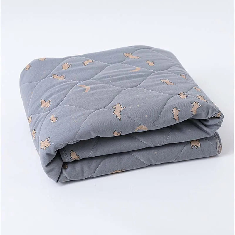 Soft Cotton Baby Mattress – Warm Printed Bedding Pad | 85×100cm Winter Comfor