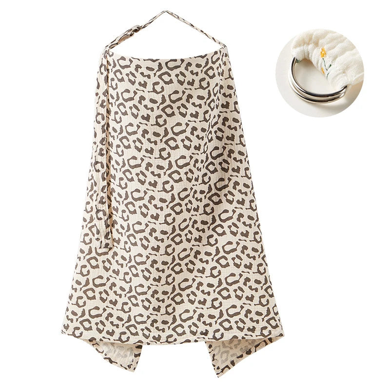 Pure Cotton Nursing Cover – Soft, Breathable & Minimal Design