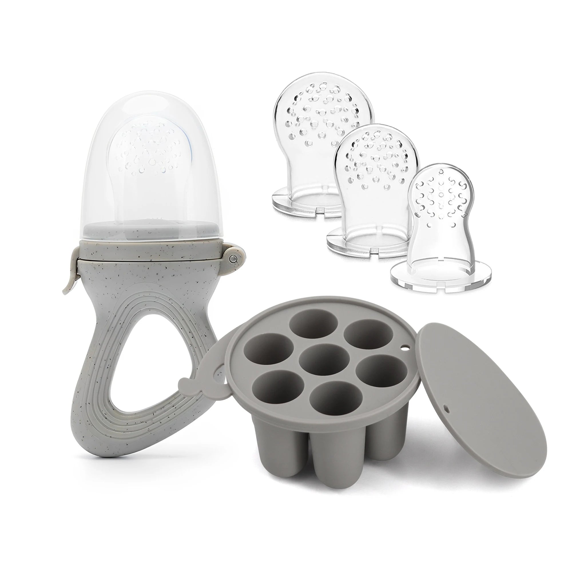 Silicone Baby Fruit Feeder Set