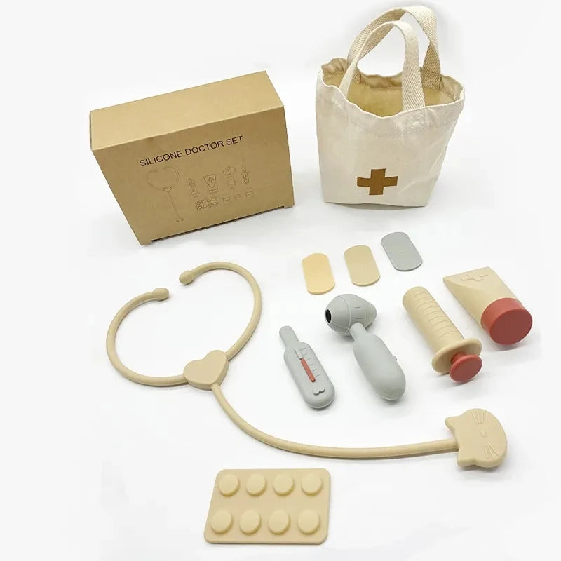 Silicone Doctor Playset for Kids