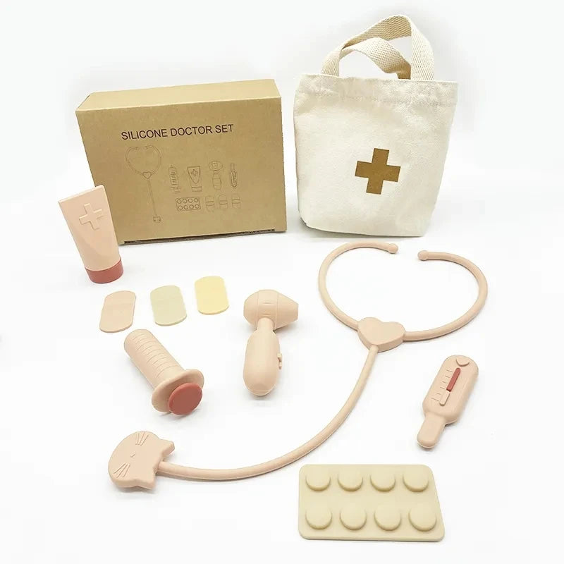 Silicone Doctor Playset for Kids
