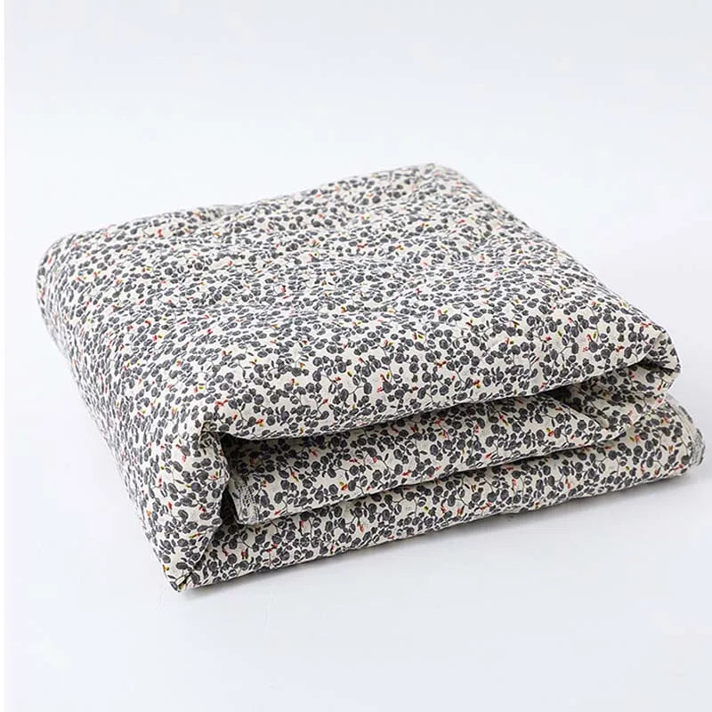 Soft Cotton Baby Mattress – Warm Printed Bedding Pad | 85×100cm Winter Comfor