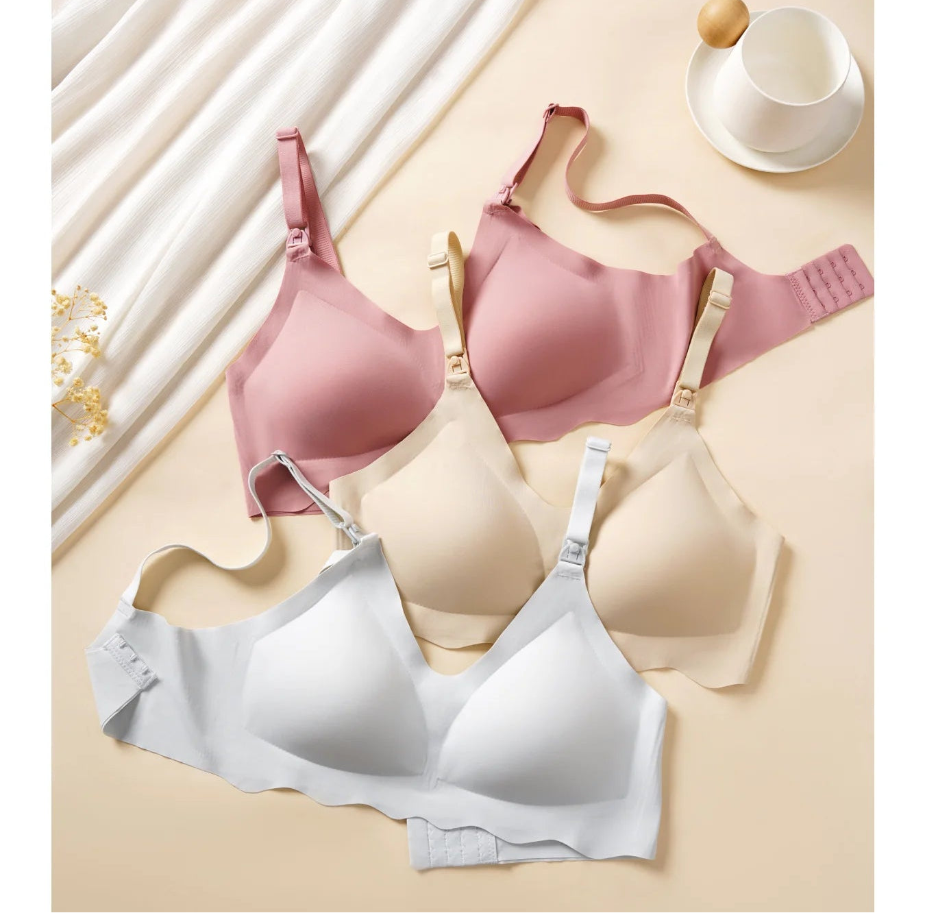 Seamless Nursing Bra