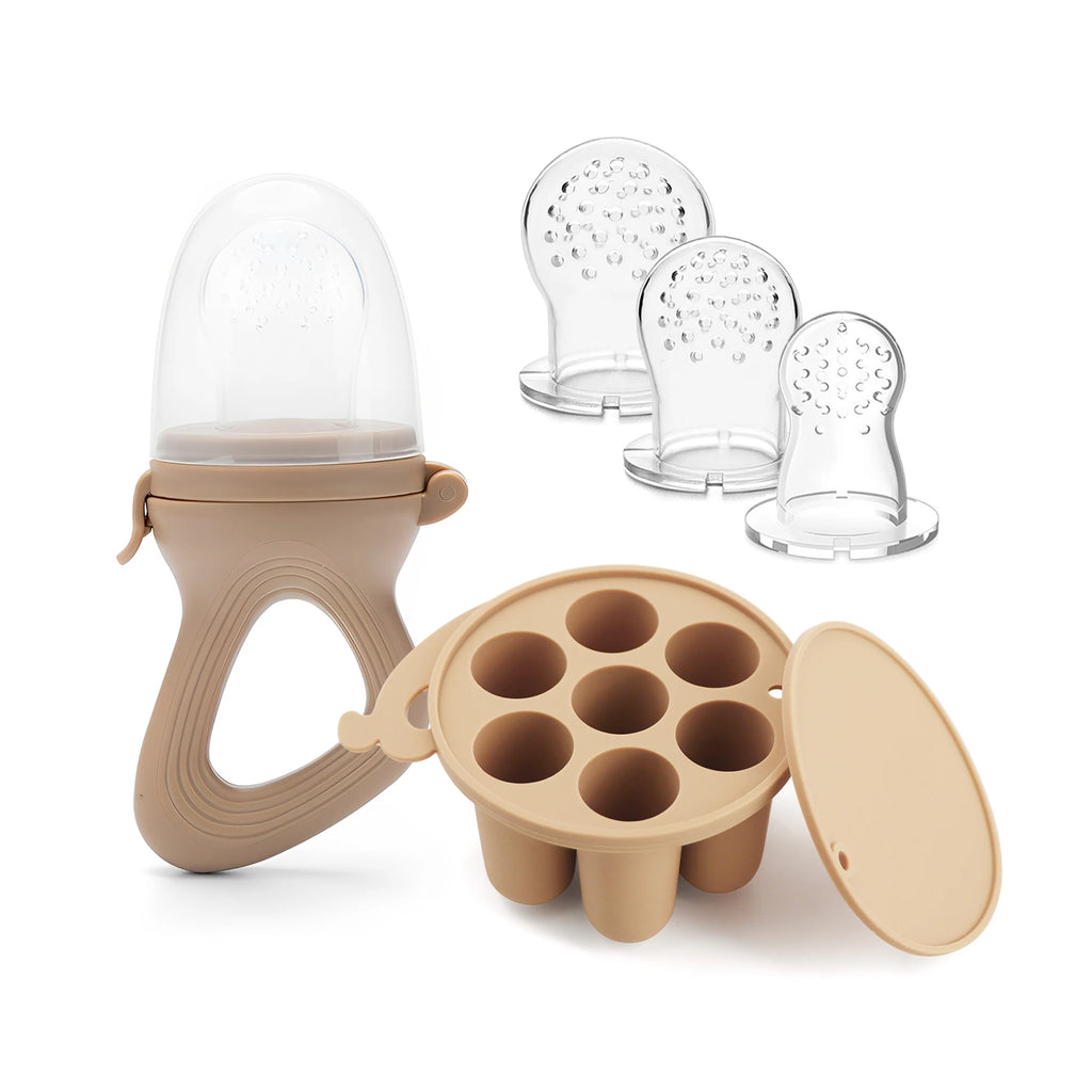 Silicone Baby Fruit Feeder Set