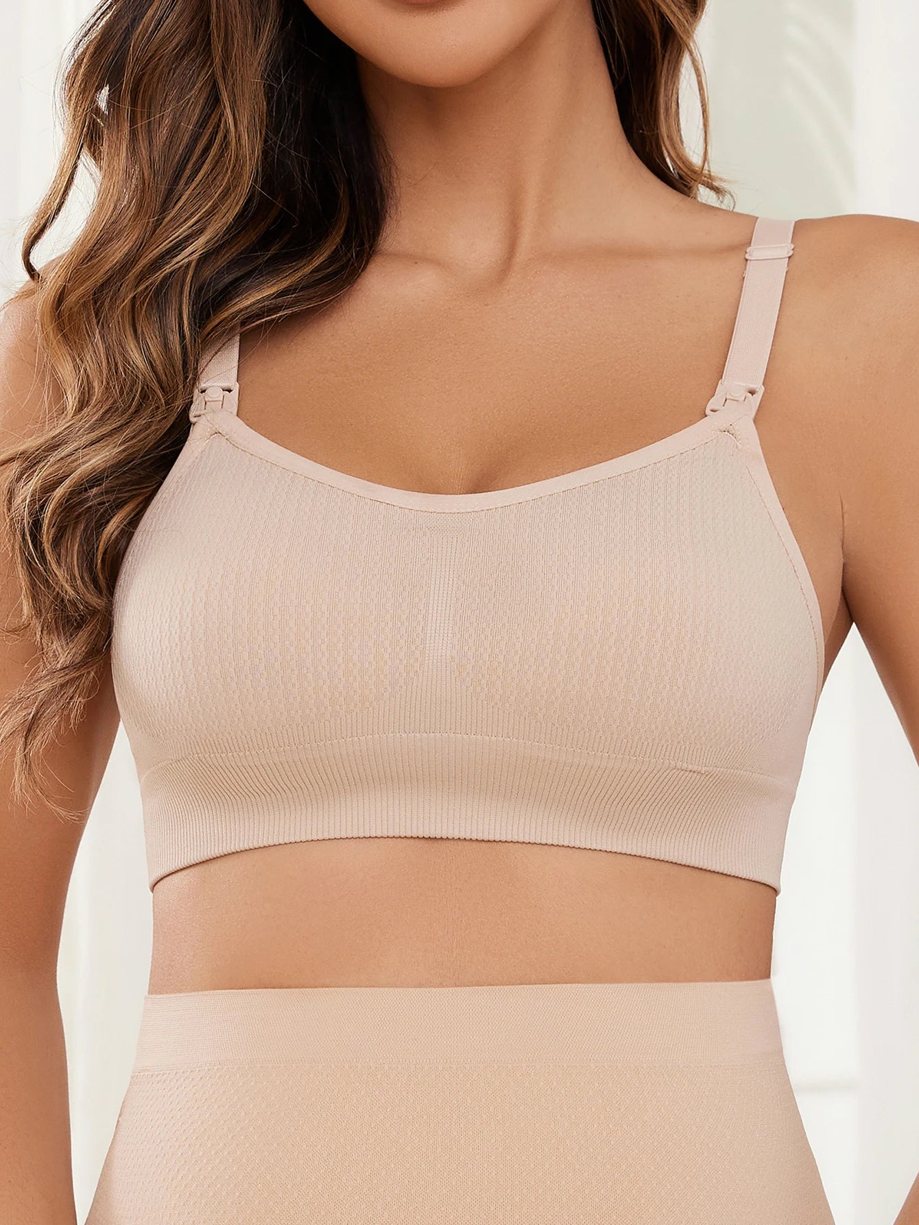 Seamless Nursing Bra – Soft, Stretchy & Wireless Comfort | 3-Pack