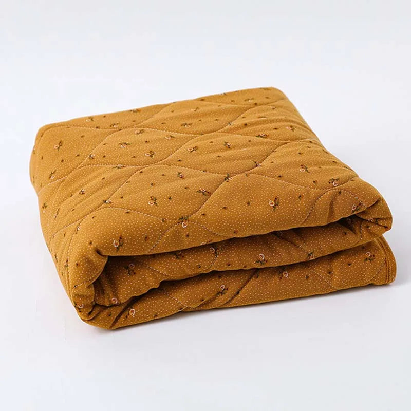 Soft Cotton Baby Mattress – Warm Printed Bedding Pad | 85×100cm Winter Comfor