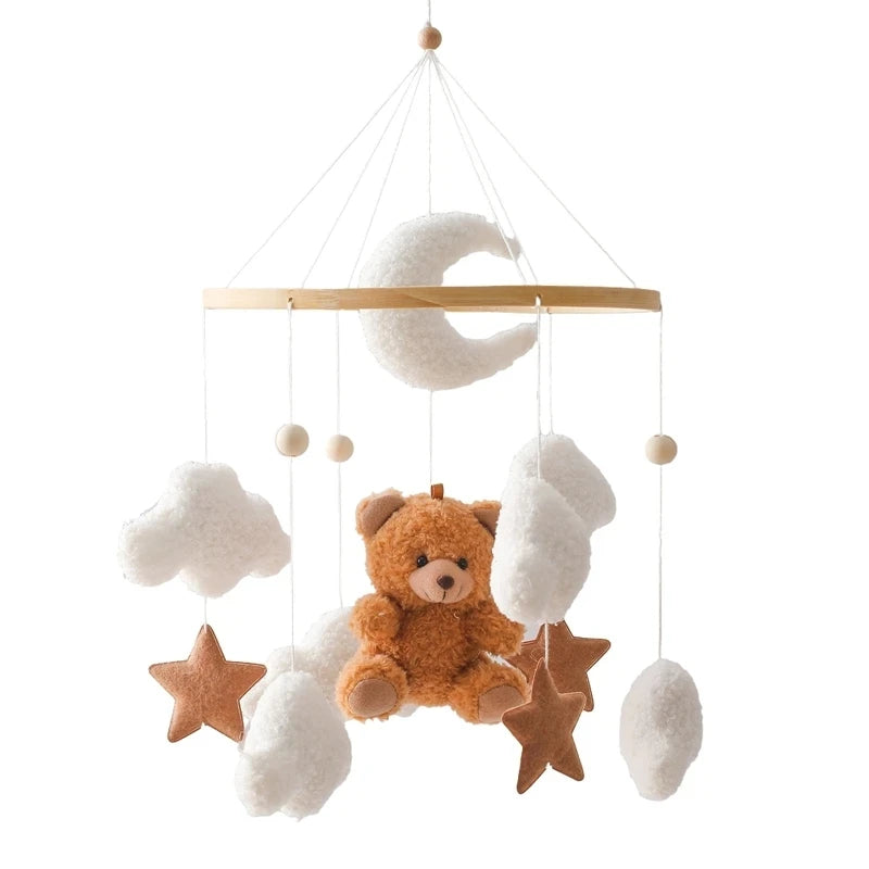 Wooden Baby Crib Mobile
