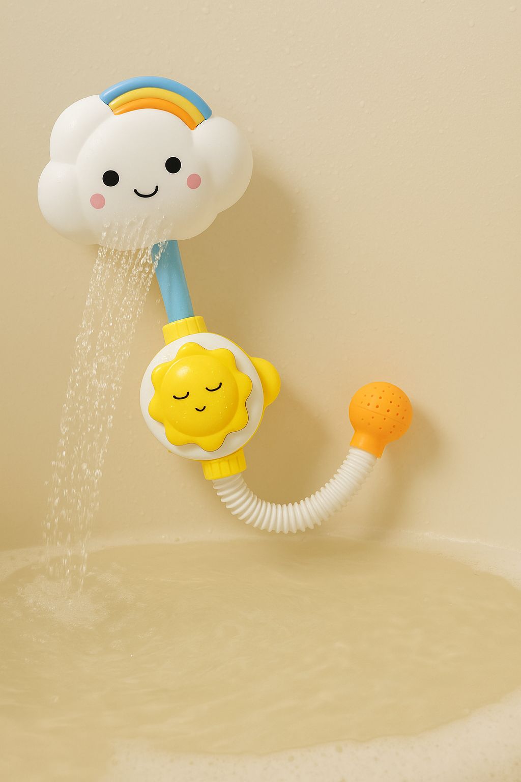 Cloud & Sun Baby Bath Sprinkler Toy
