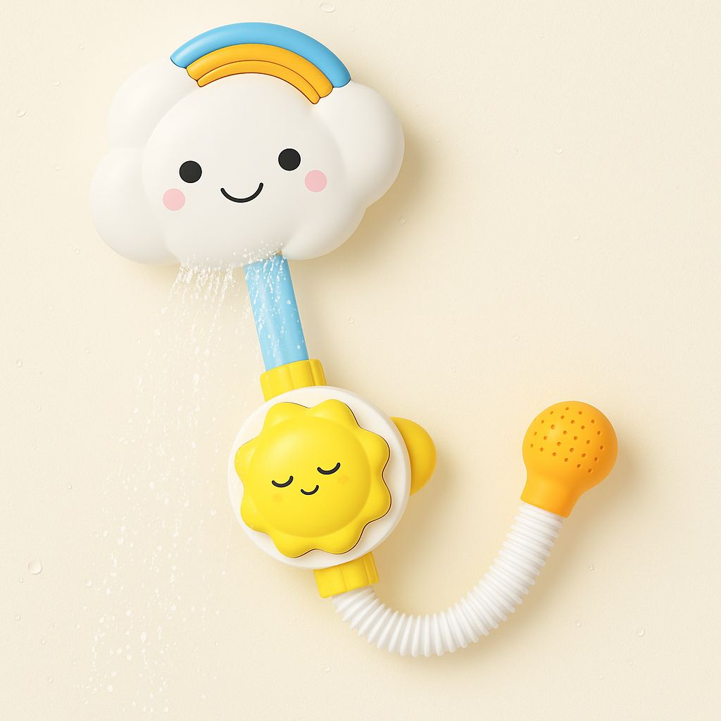 Cloud & Sun Baby Bath Sprinkler Toy