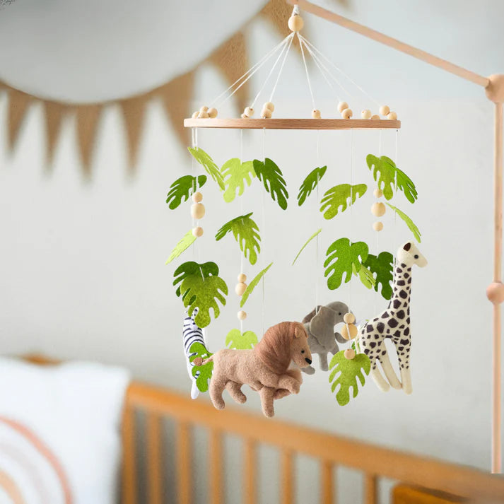 Wooden Baby Crib Mobile